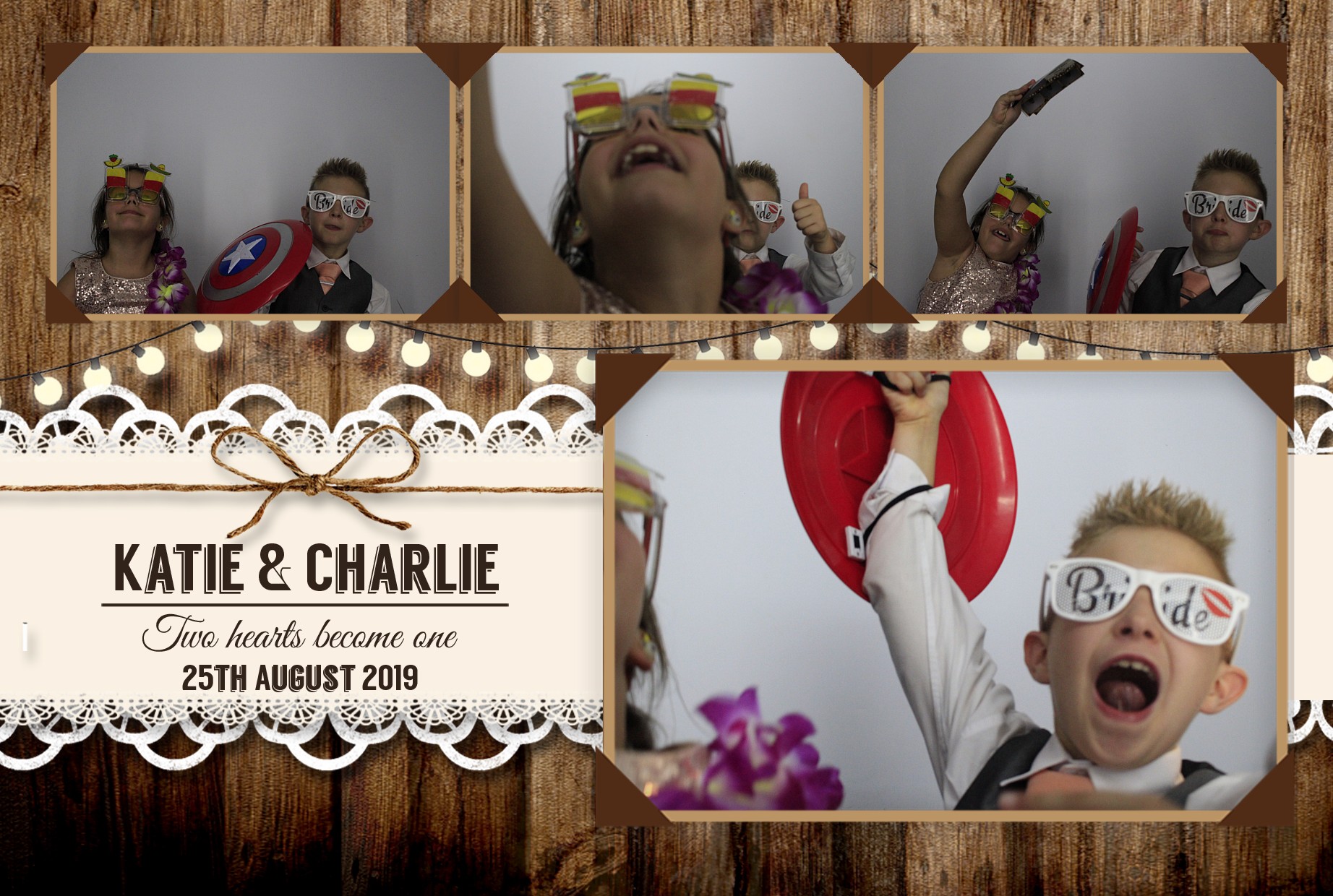 Katie & Charlie's Wedding | View more photos from the event at gallery.myphotoboothexperience.co.uk/u/MyPhotoBoothExperienceLtd/Katie-Charlies-Wedding